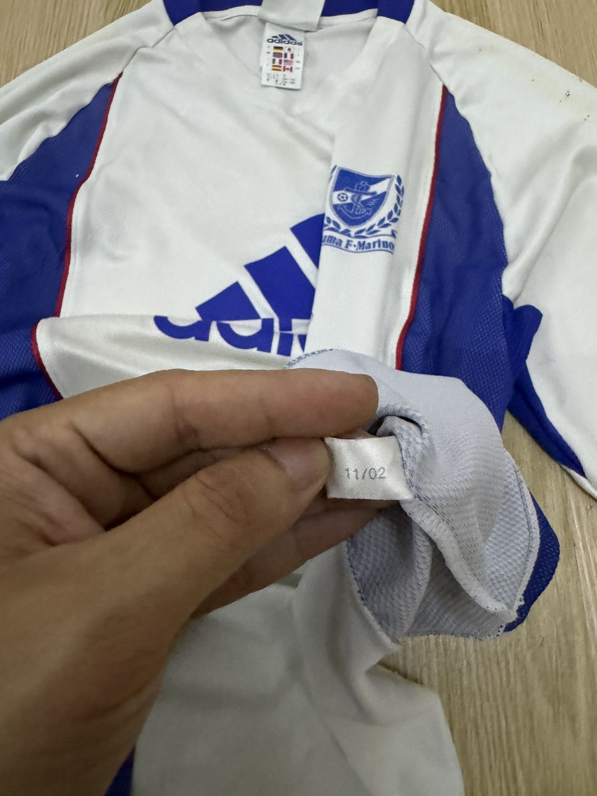 Adidas × Vintage Vintage Adidas Yokohama F. Marinos J league jersey Size US M / EU 48-50 / 2 - 7 Thumbnail