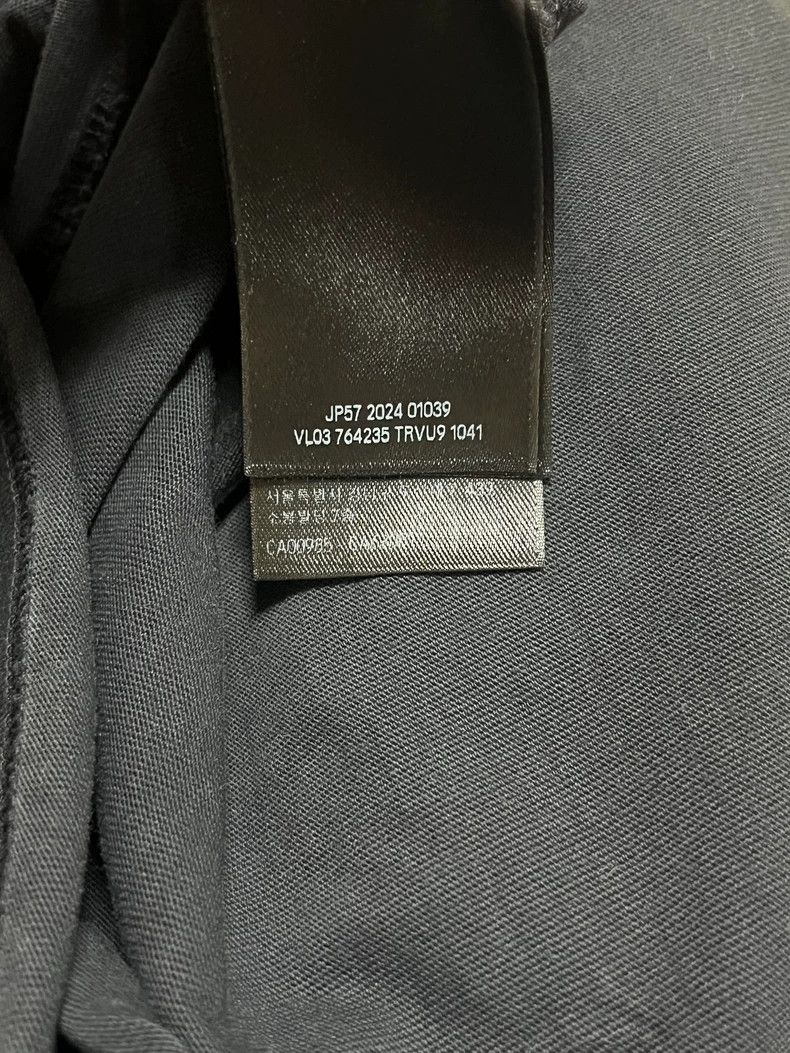 Balenciaga Balenciaga Black I love Paris slogan logo short sleeve Size US L / EU 52-54 / 3 - 6 Thumbnail