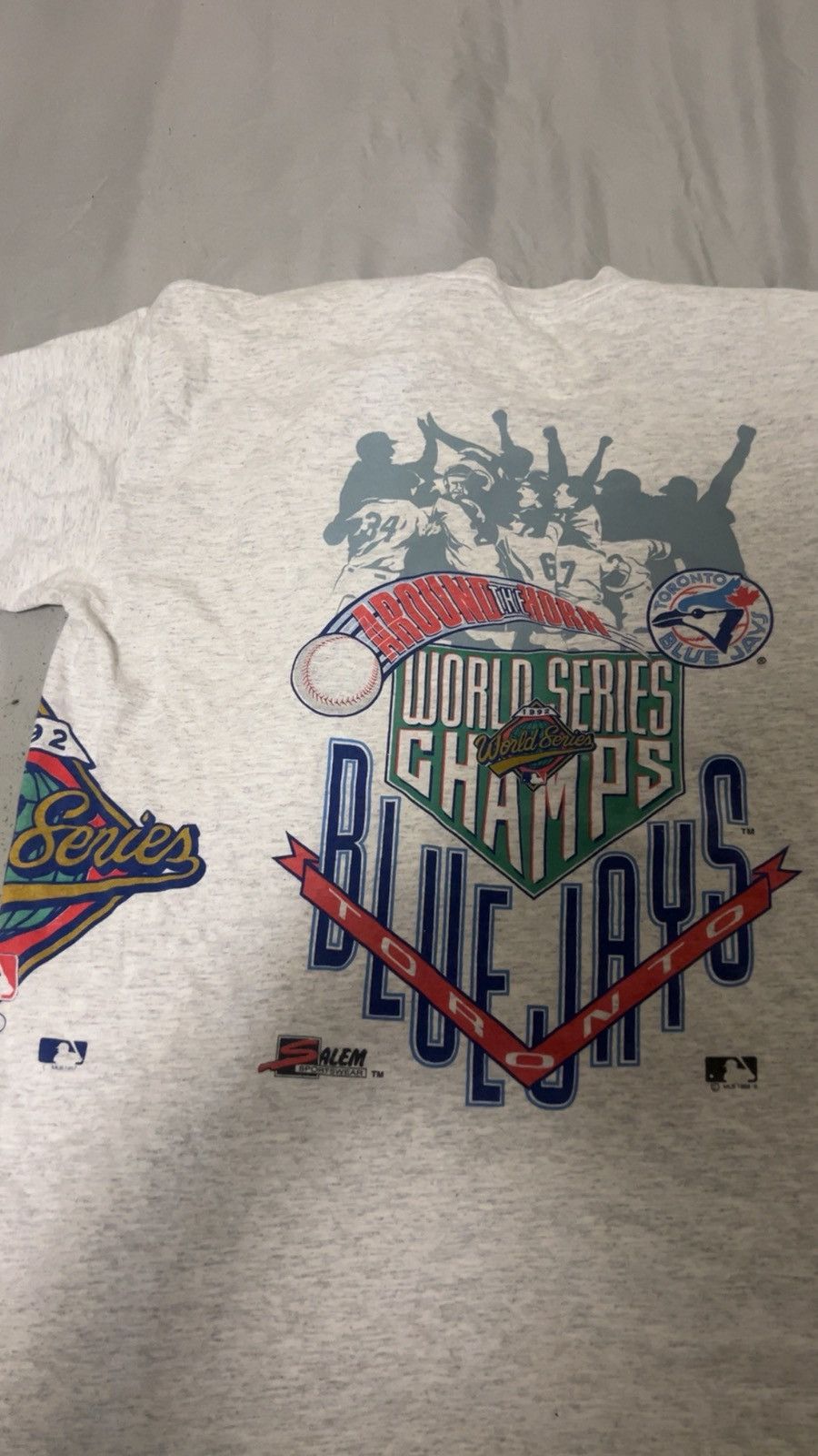 Salem Sportswear Vintage Salem Toronto Blue Jays AOP Tee Size US XL / EU 56 / 4 - 3 Thumbnail