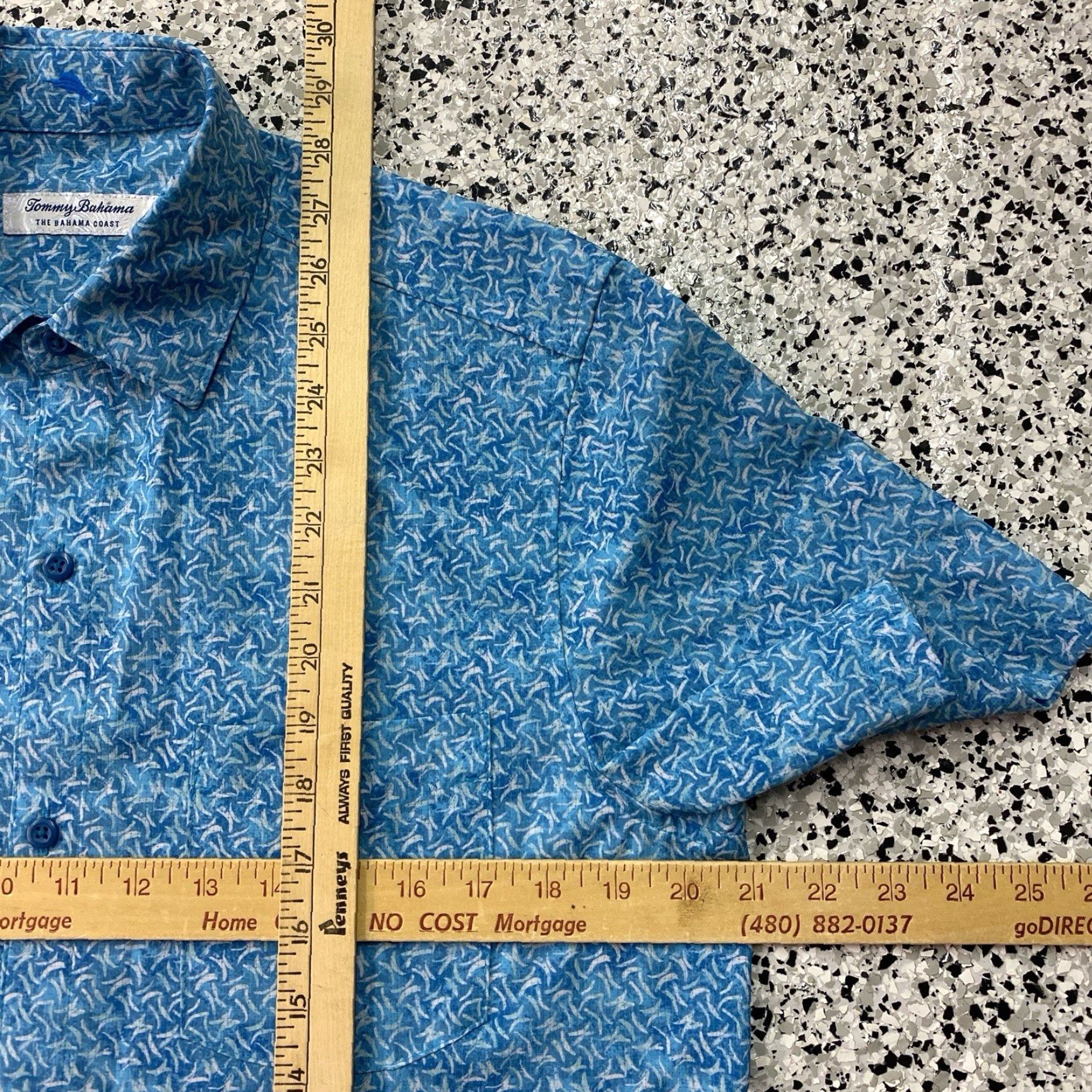 Tommy Bahama Tommy Bahama Shirt Mens Small The Bahama Coast Island Zone Short Sleeve Vacation Blue Mens Size US S / EU 44-46 / 1 - 3 Thumbnail