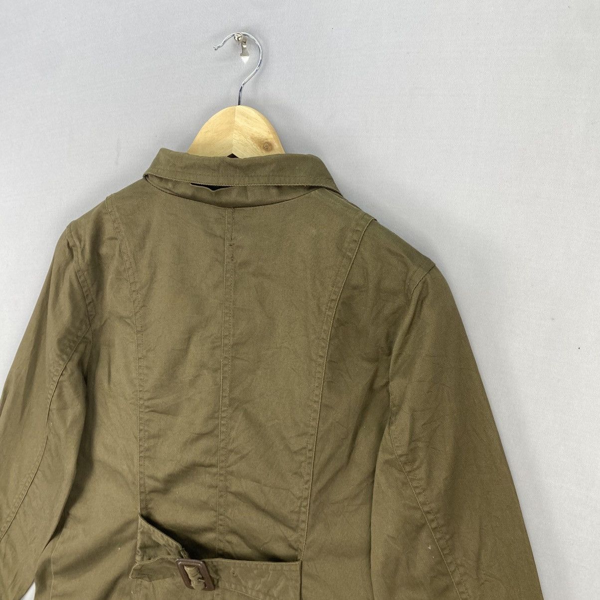 Japanese Brand Elle Planete Trench Coat Jacket Size XS / US 0-2 / IT 36-38 - 5 Thumbnail