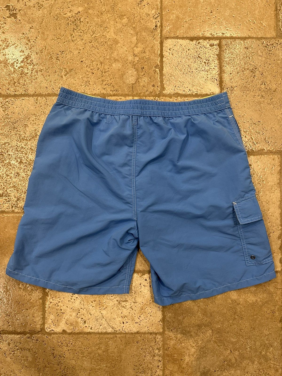 Polo Ralph Lauren Polo Ralph Laurent Powder Blue / Yellow Swim Trunks Shorts Size US 34 / EU 50 - 5 Thumbnail