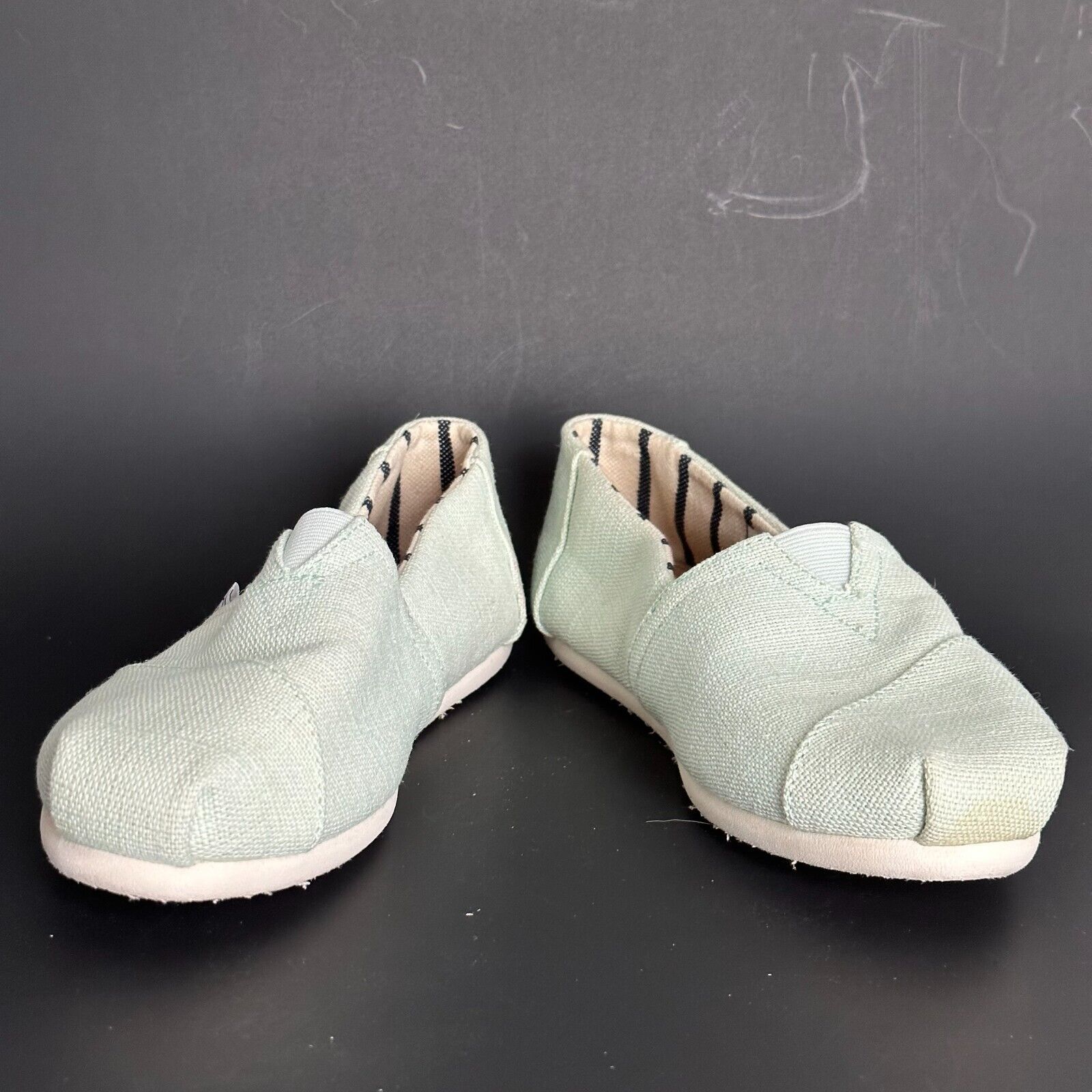 Other TOMS Shoes Slip On Light Mint Green Womens Size 6M Boat Shoe Size US 6 / IT 36 - 7 Thumbnail