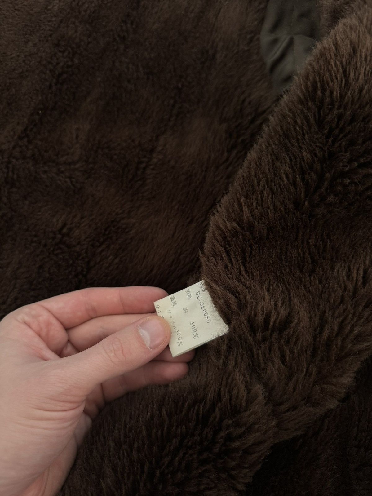 Comme des Garcons Homme Comme des Garçons Homme Vintage Archive Fur-Lined Overcoat Size US XL / EU 56 / 4 - 11 Thumbnail