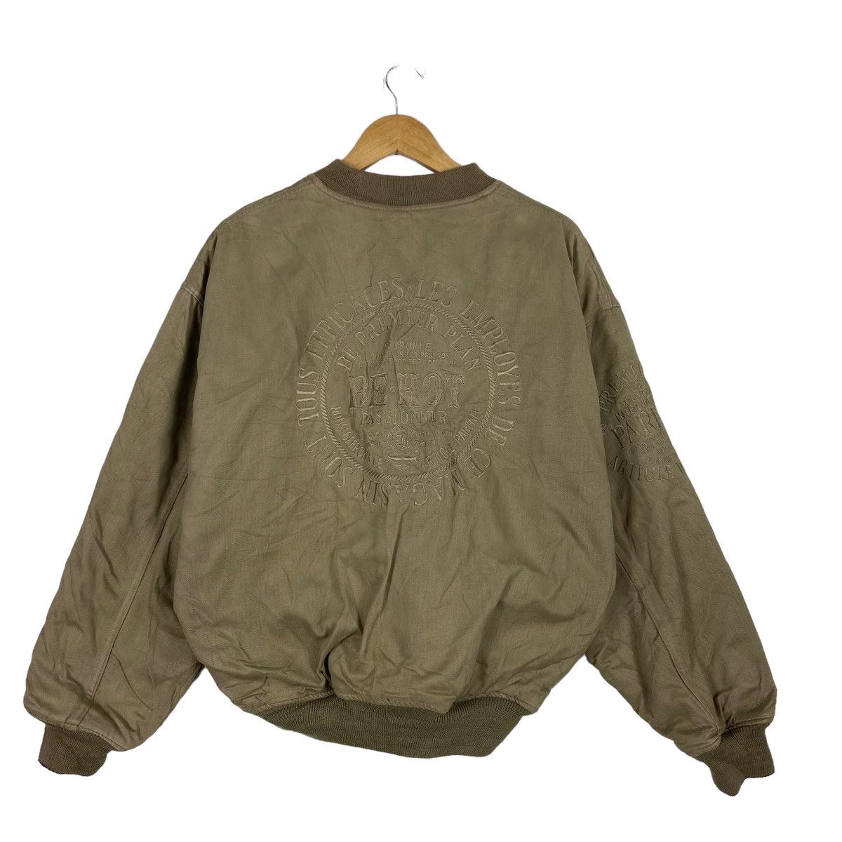 Japanese Brand JAPANASE!! Be-Hot Factory Reversible Varsity Jacket Size US M / EU 48-50 / 2 - 4 Thumbnail