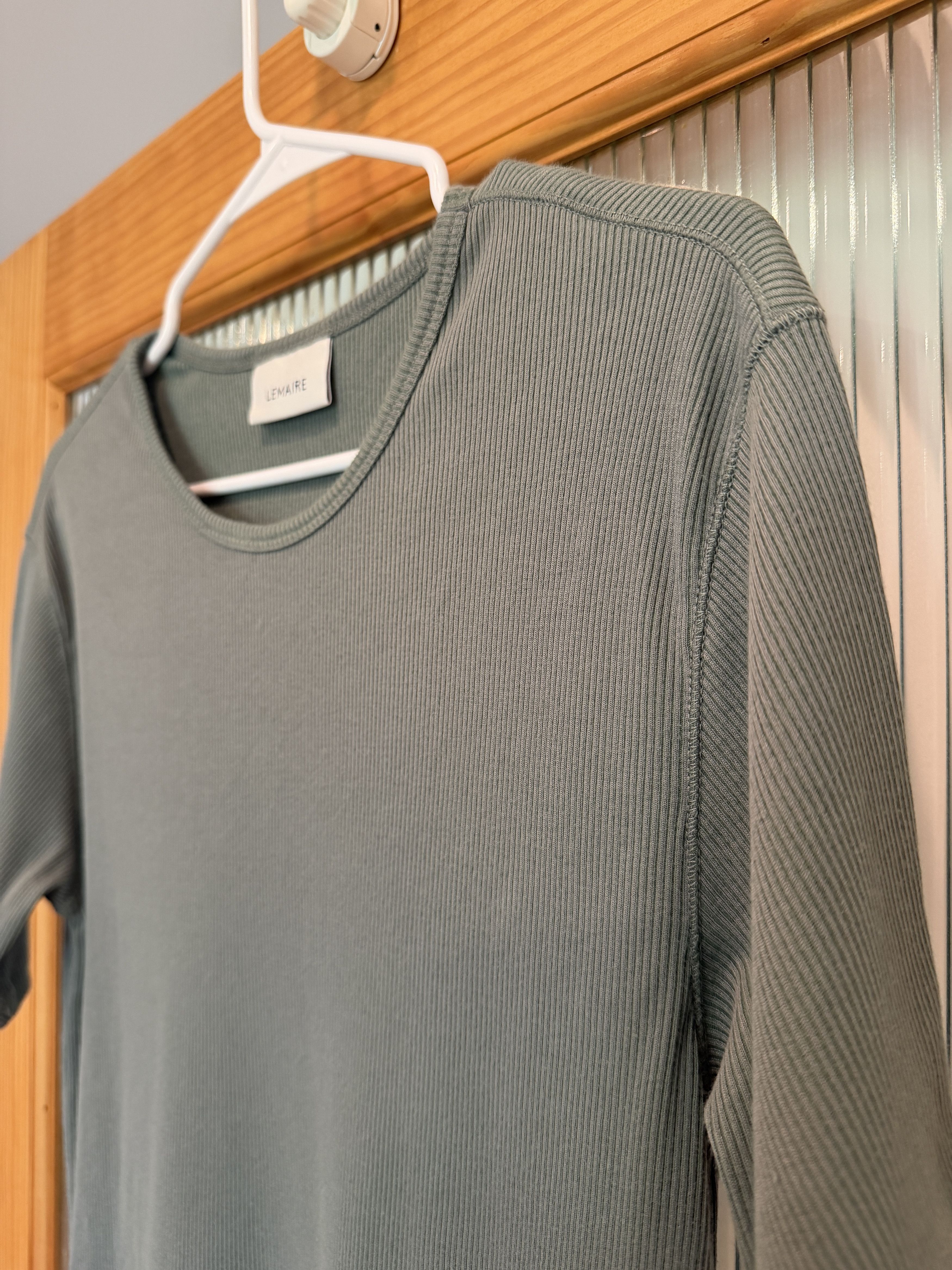 Lemaire Ribbed T-Shirt Size US M / EU 48-50 / 2 - 3 Thumbnail