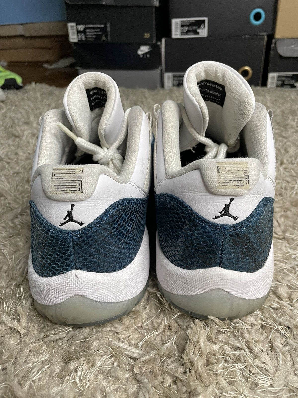 Jordan Brand Jordan 11 Low Snakeskin Size US 10.5 / EU 43-44 - 6 Thumbnail