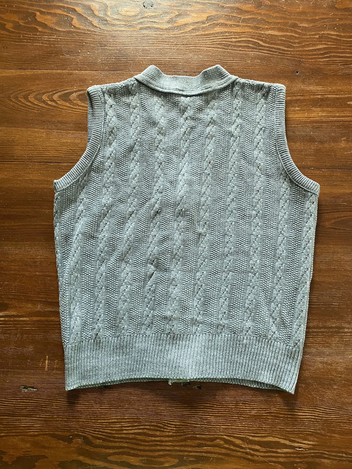 Vintage Vintage 70’s Kate Collins Women’s Knit Cardigan Sweater Vest Size XS / US 0-2 / IT 36-38 - 5 Thumbnail
