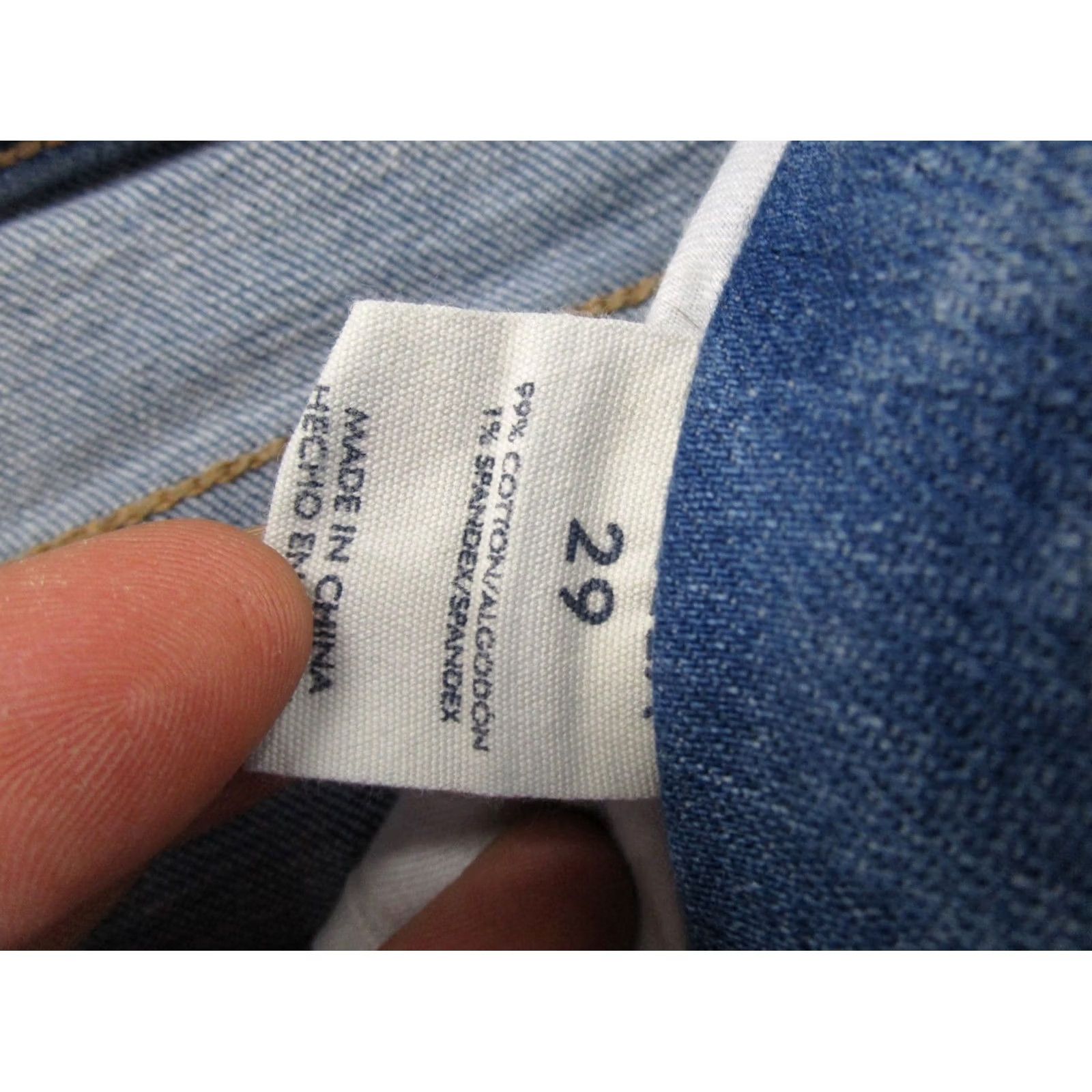 Vintage BKE Buckle Jeans Slim Denim Blue 5-Pocket Regular Size 29 Women Stretch Vintage: No Shirt? Size 29" - 4 Thumbnail