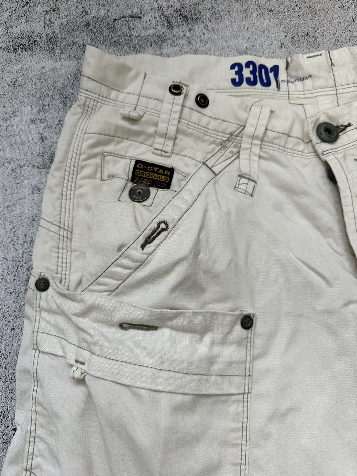 G-Star Men’s G-Star Raw Cargo Shorts Logo Size US 32 / EU 48 - 8 Thumbnail