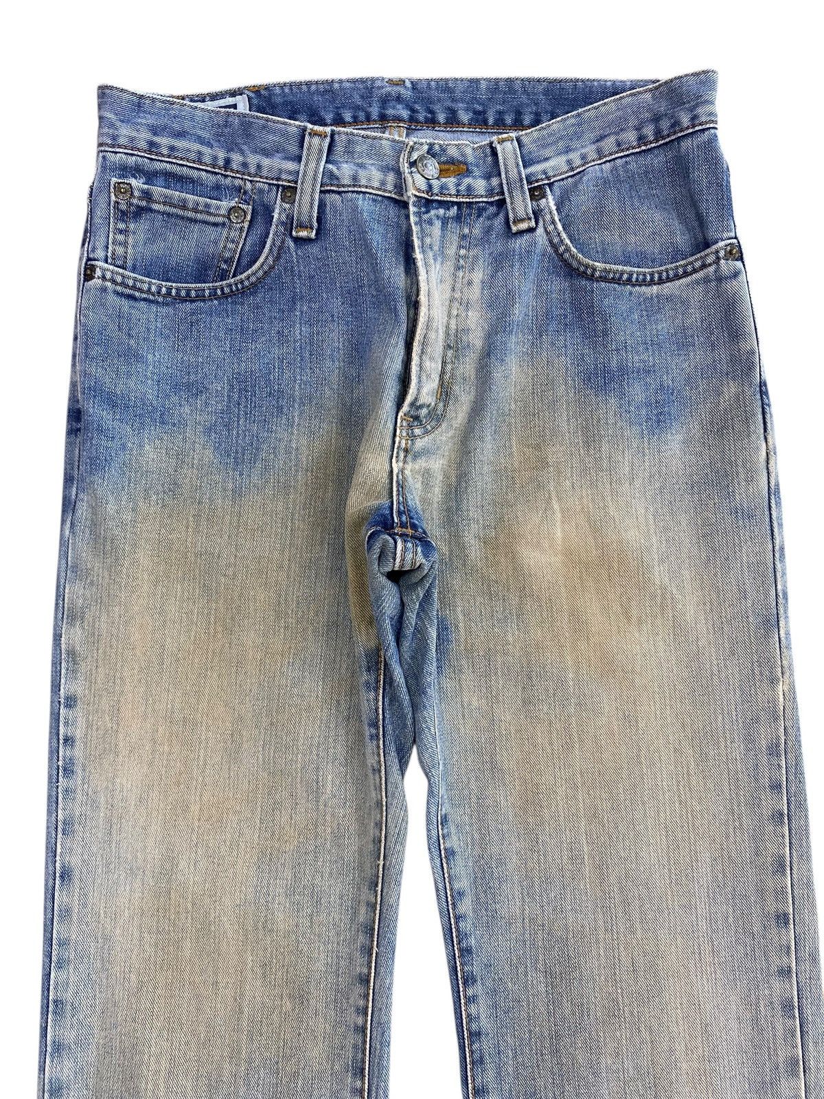 Edwin Edwin Blue Faded Wash Style Loose Straight Cut Jeans Size US 30 / EU 46 - 2 Thumbnail