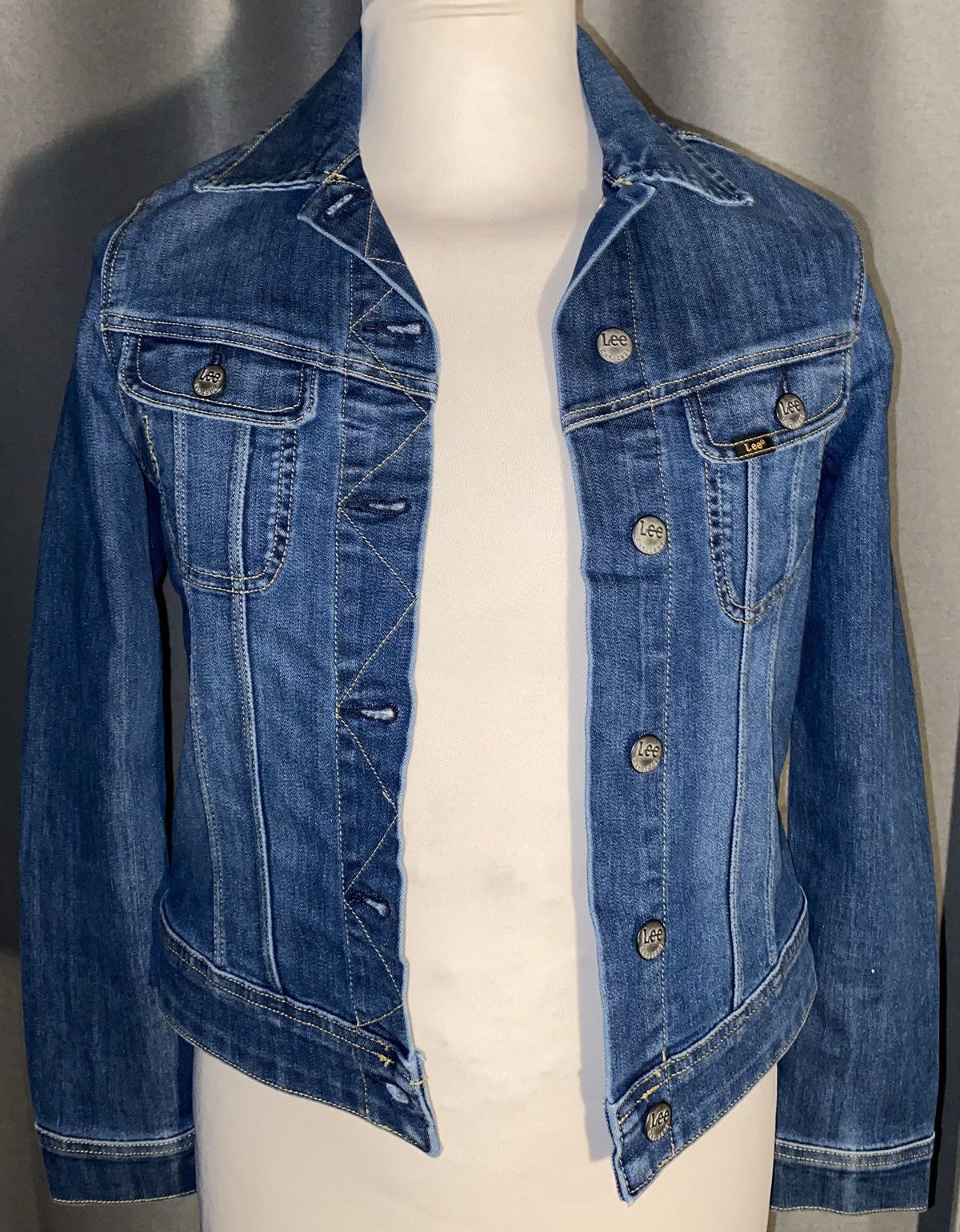 Lee Lee - Denim Jacket - Small - Very Good Condition Size S / US 4 / IT 40 - 1 Thumbnail