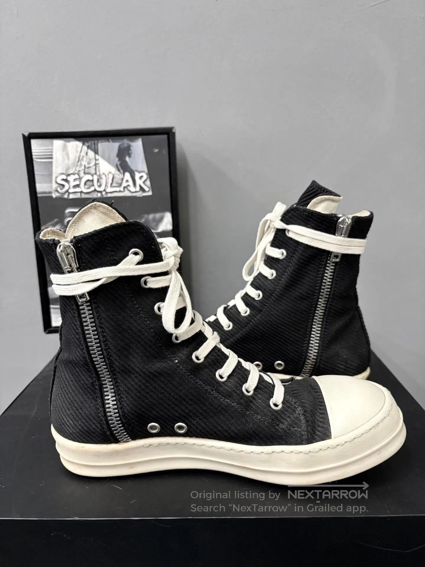 Rick Owens Drkshdw Rick Owens Drkshdw High. Size US 6.5 / EU 39-40 - 6 Thumbnail