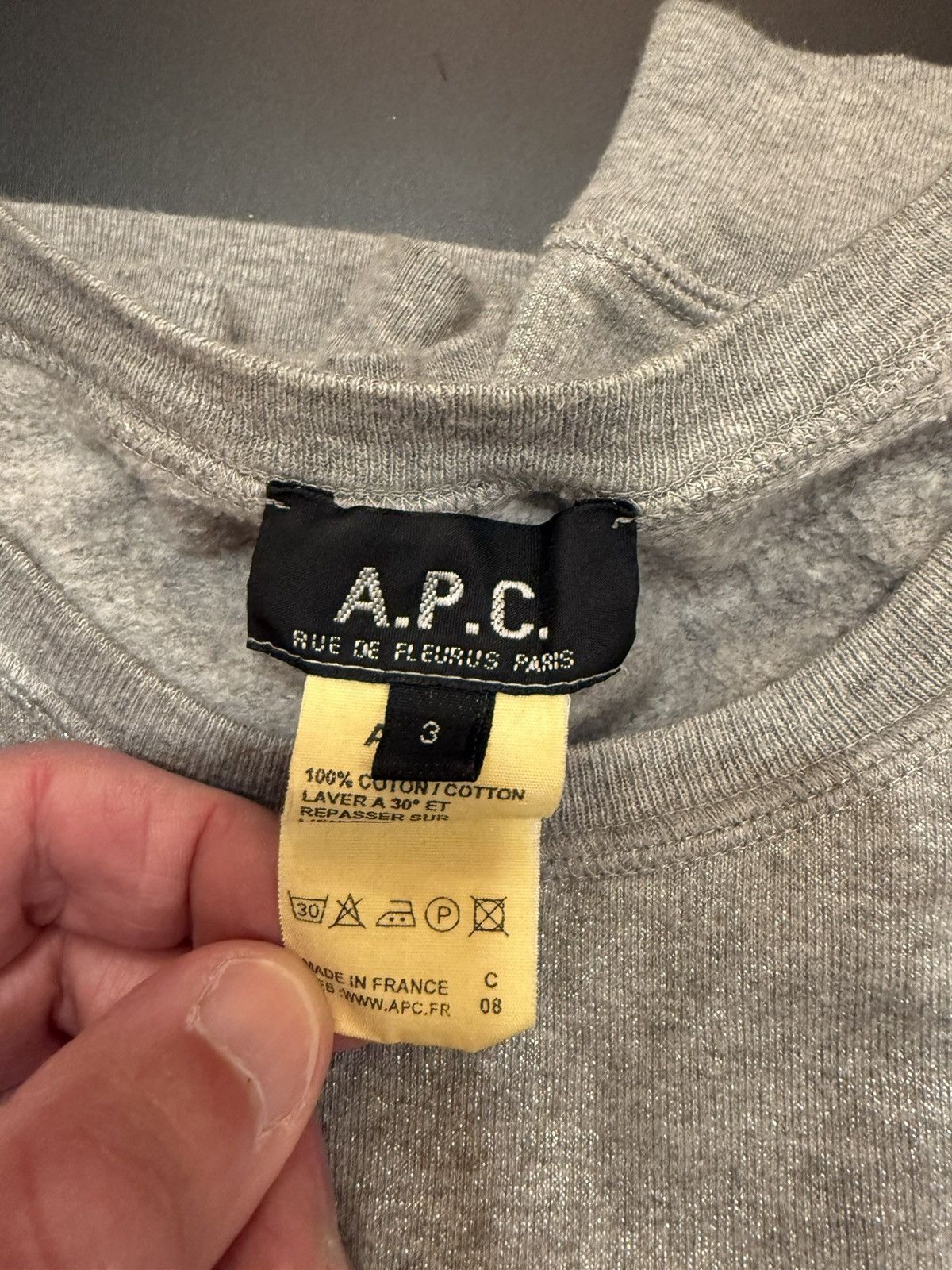 A.P.C. Young Perez Sparkly Sweatshirt Size US M / EU 48-50 / 2 - 4 Thumbnail