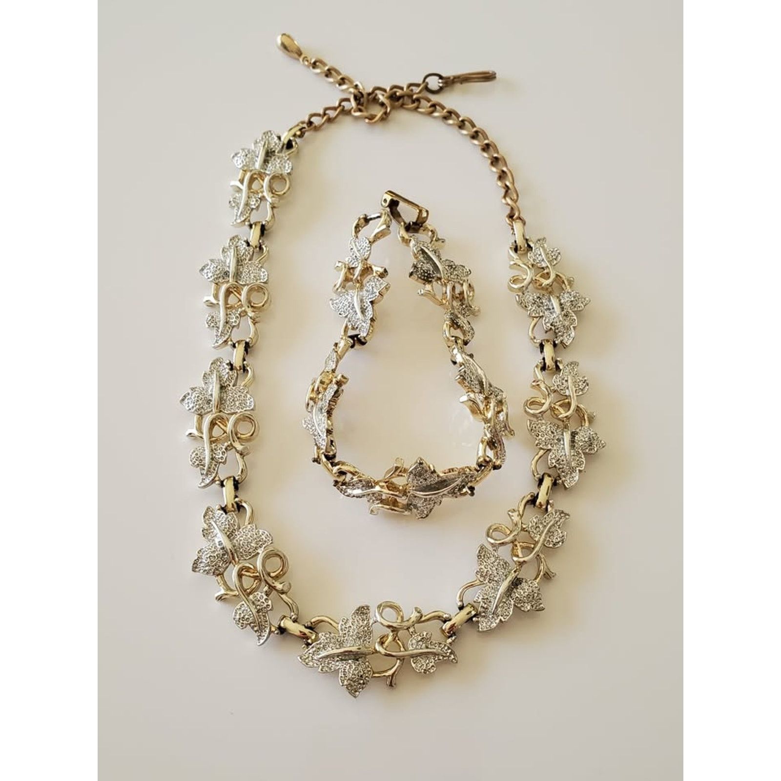 Other Vintage Maple Leaf Necklace and Bracelet Set Size ONE SIZE - 1 Thumbnail