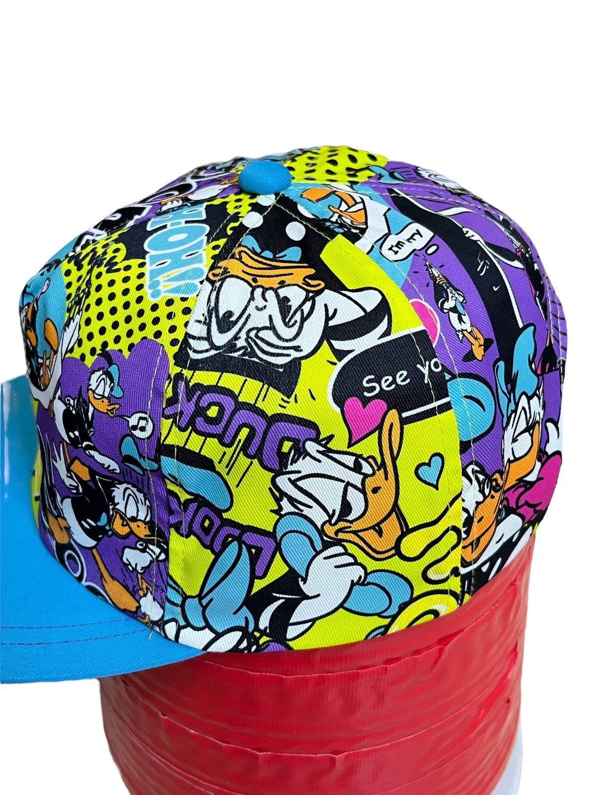 Disney NICE🔥🔥DONALD DUCK & DAISY DUCK TOKYO DISNEY RESORT HAT/CAP Size ONE SIZE - 3 Thumbnail