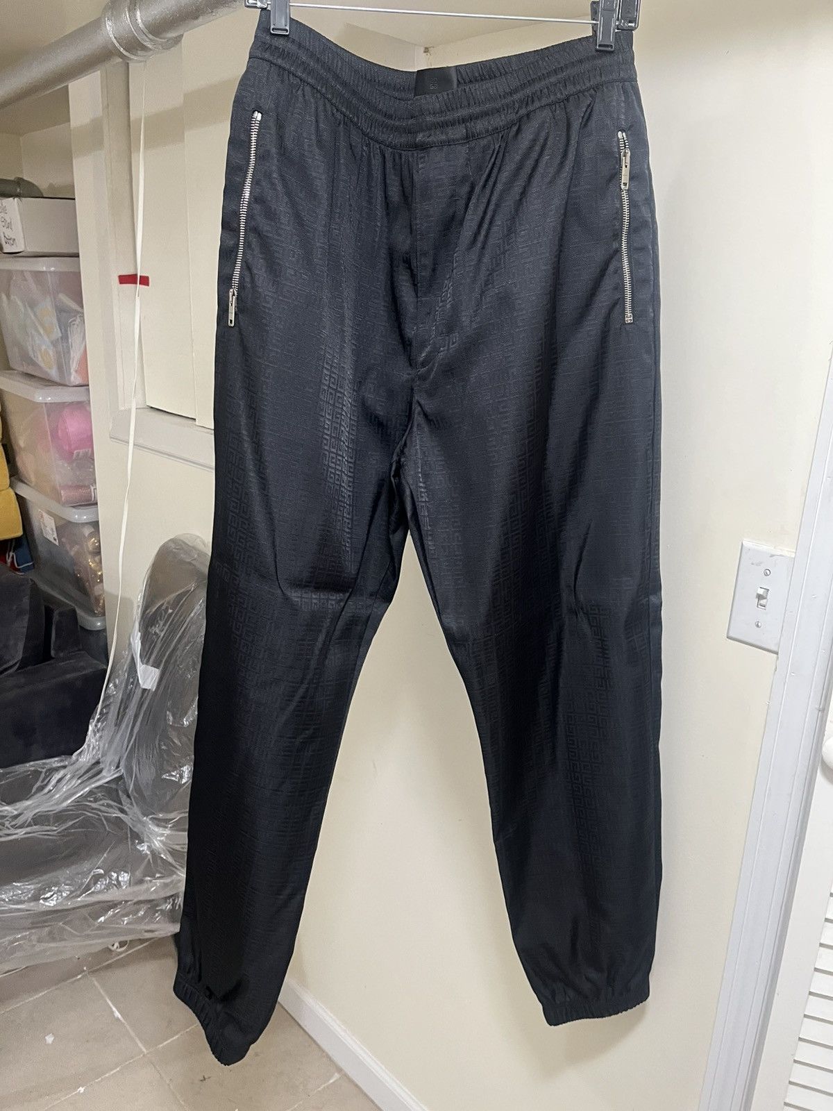 Givenchy Givenchy 4G Nylon Jacquard Jogger Pants Sz 50(34waist) Size US 34 / EU 50 - 1 Thumbnail