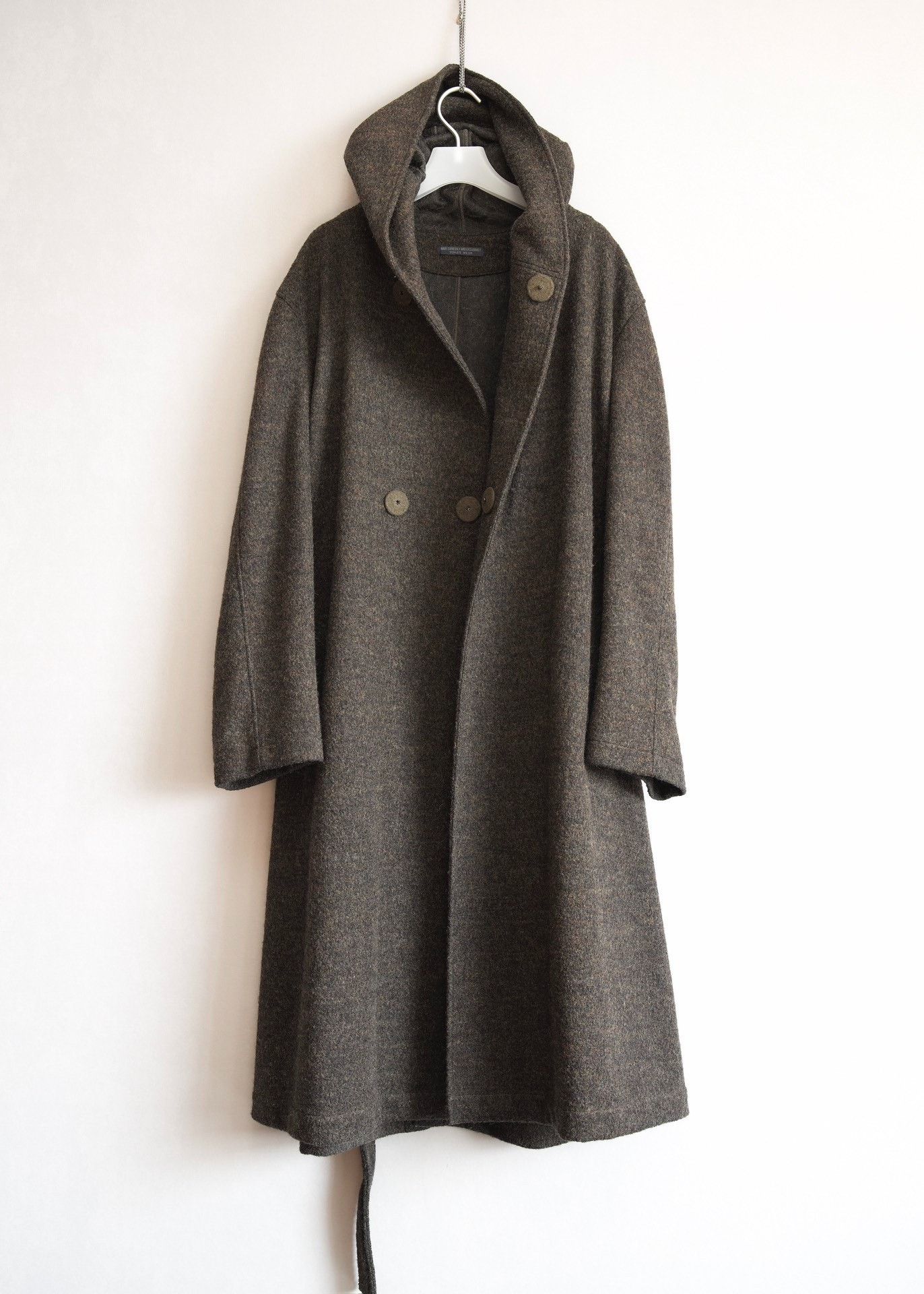 Yohji Yamamoto yohji yamamoto hooded oversized coat Size US L / EU 52-54 / 3 - 1 Thumbnail
