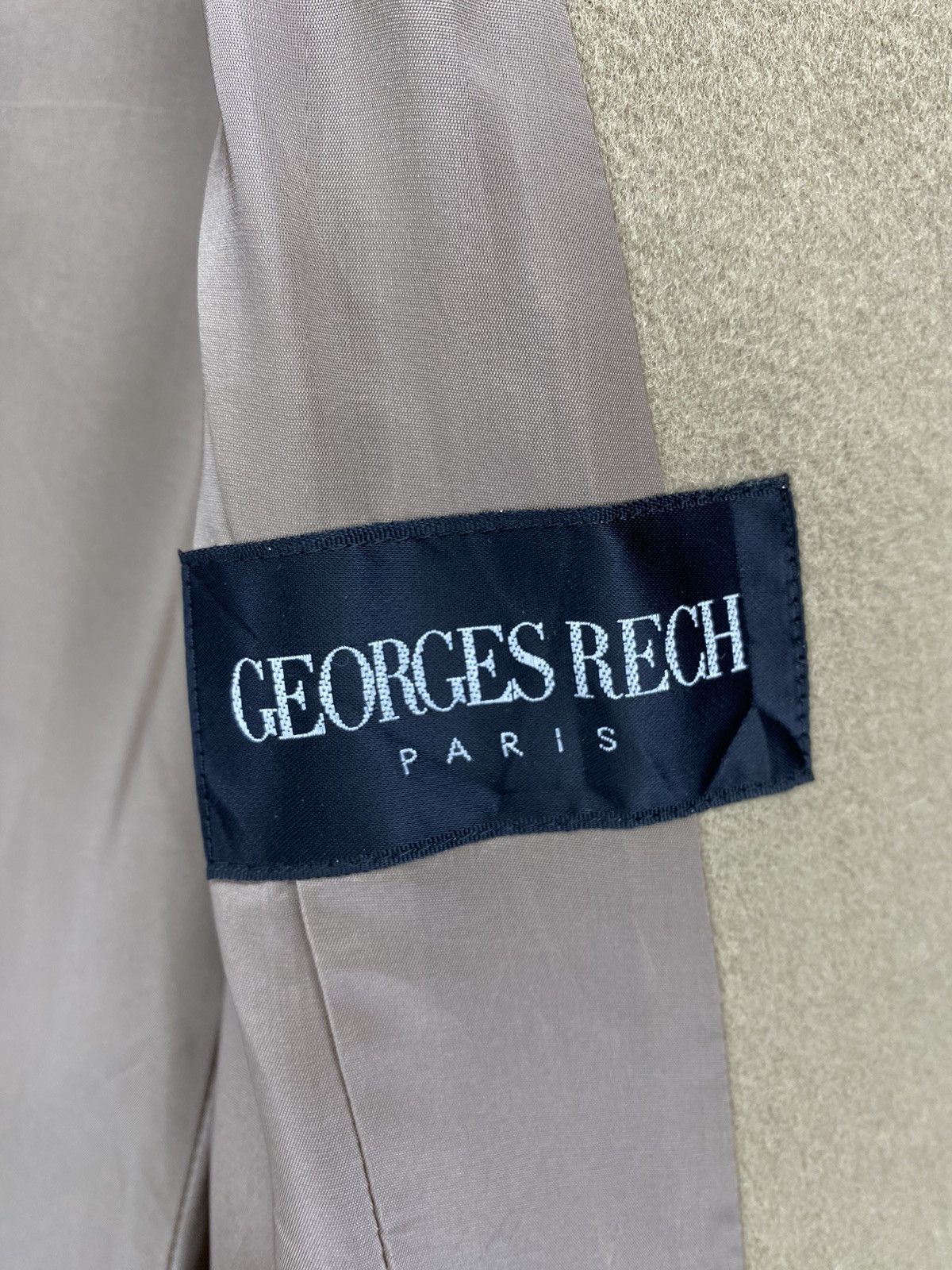 George Vintage Georges Rech Paris Wool Long Jacket Size XS / US 0-2 / IT 36-38 - 8 Thumbnail