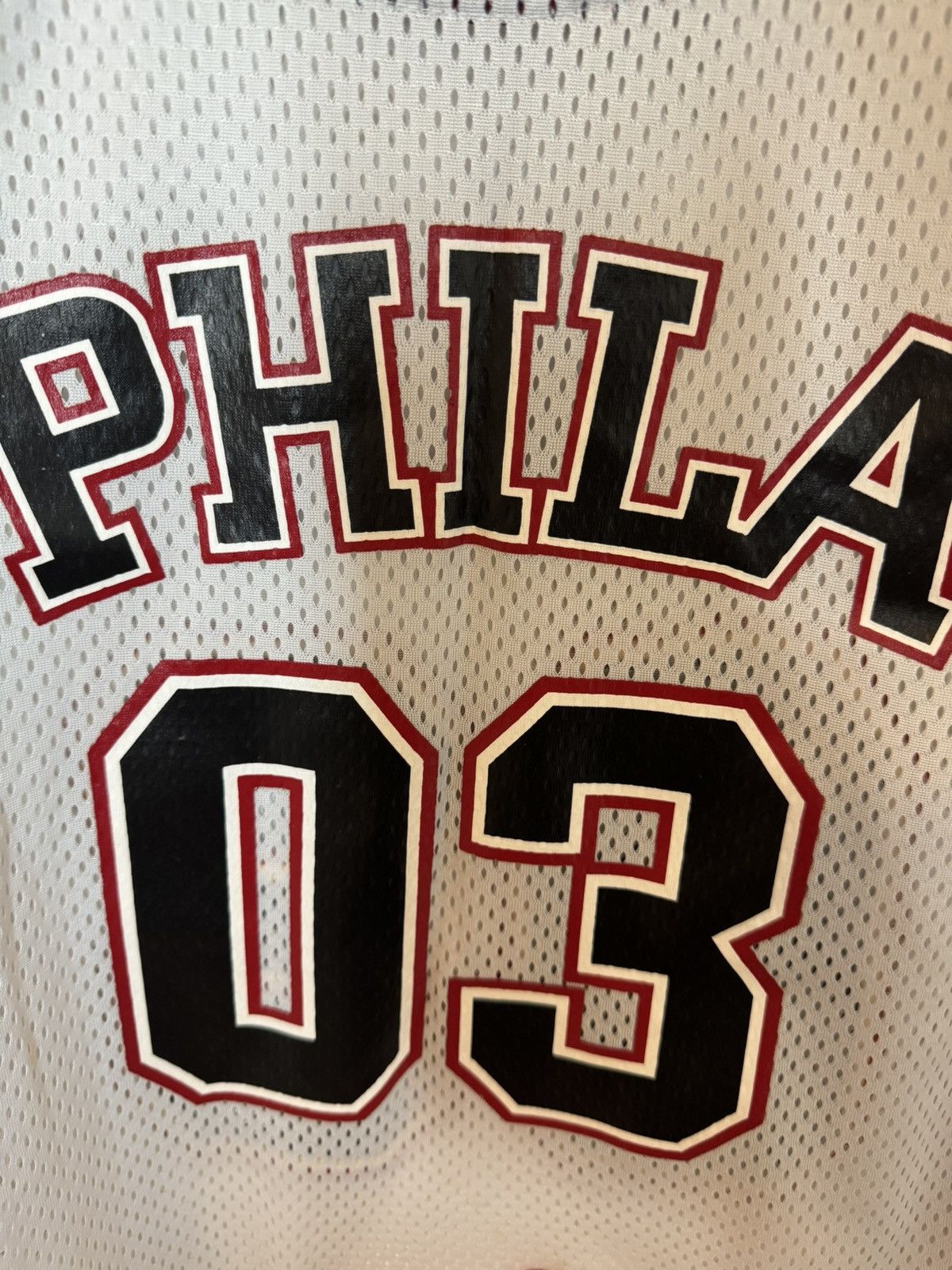 NBA Y2K Philadelphia 76ers #3 Allen Iverson Jersey Size US XXL / EU 58 / 5 - 2 Thumbnail