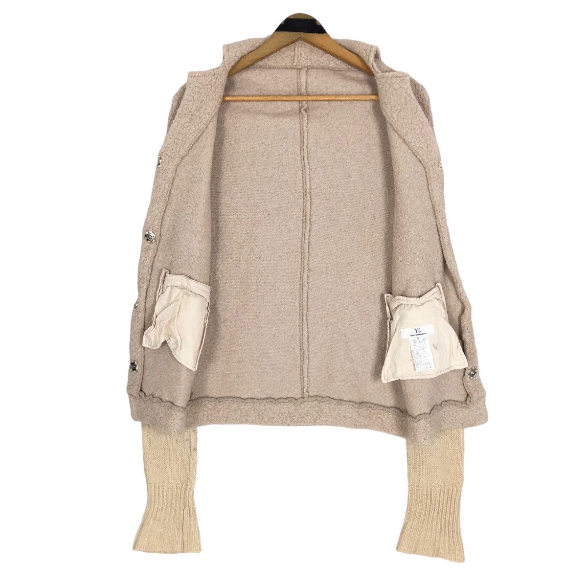 Yohji Yamamoto Y’s Yohji Yamamoto 2016 S/S Wool Manches Sleeve Sweater Size S / US 4 / IT 40 - 6 Thumbnail