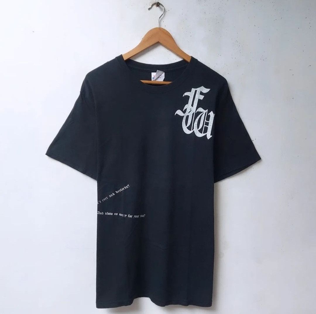 Vintage Vtg 90s Fuck Bush Forward Tshirt Size US M / EU 48-50 / 2 - 2 Thumbnail