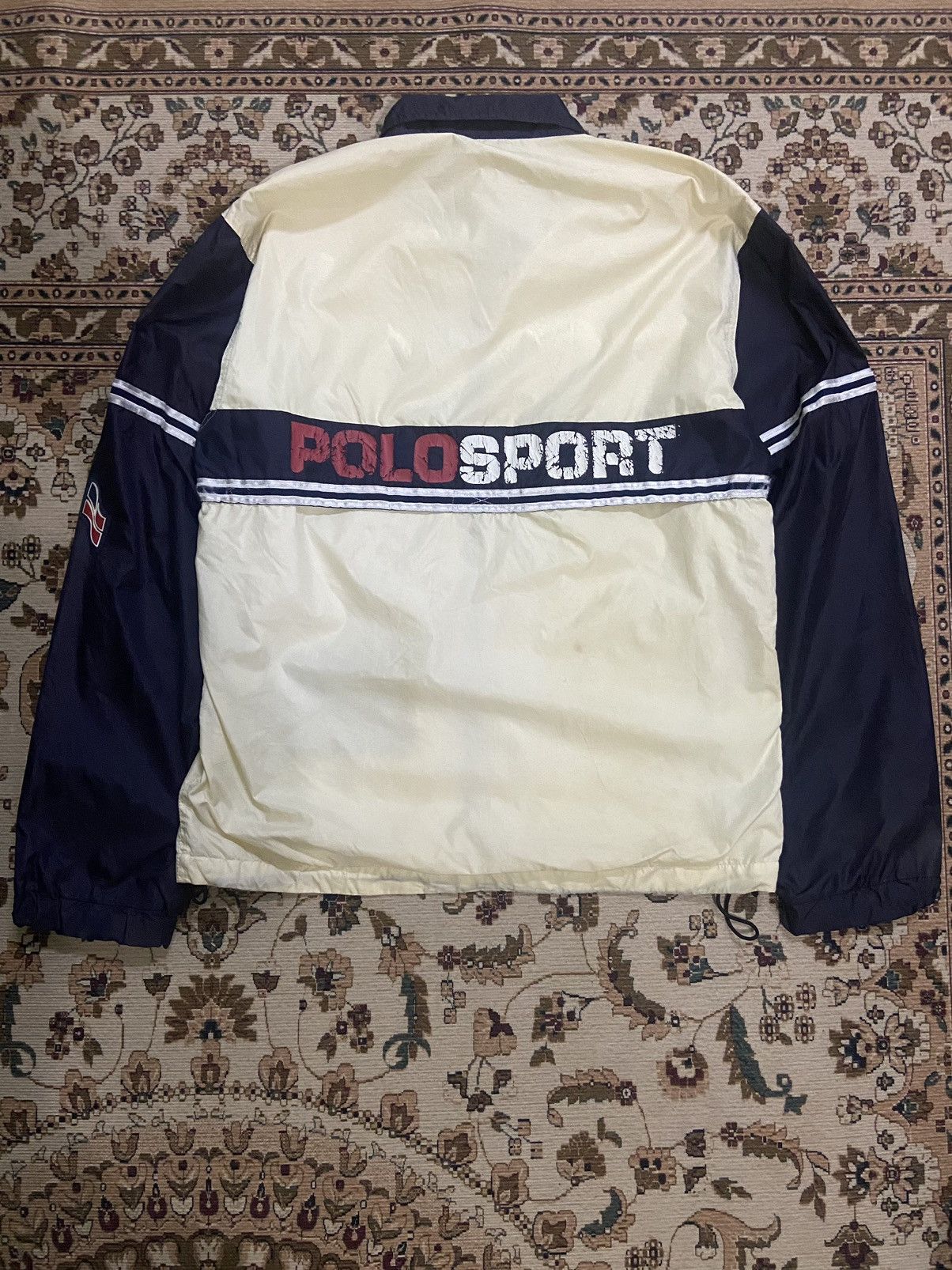 Polo Ralph Lauren Vintage 90’s Polo Sport Technical Windbreaker Jacket Size US M / EU 48-50 / 2 - 2 Thumbnail