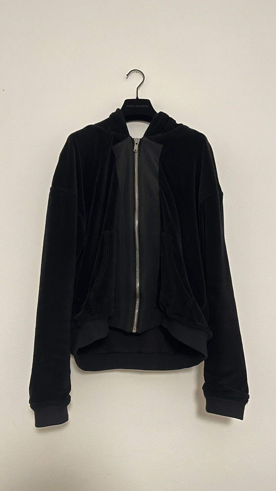 Haider Ackermann Haider Ackermann Velvet/Velour Hoodie