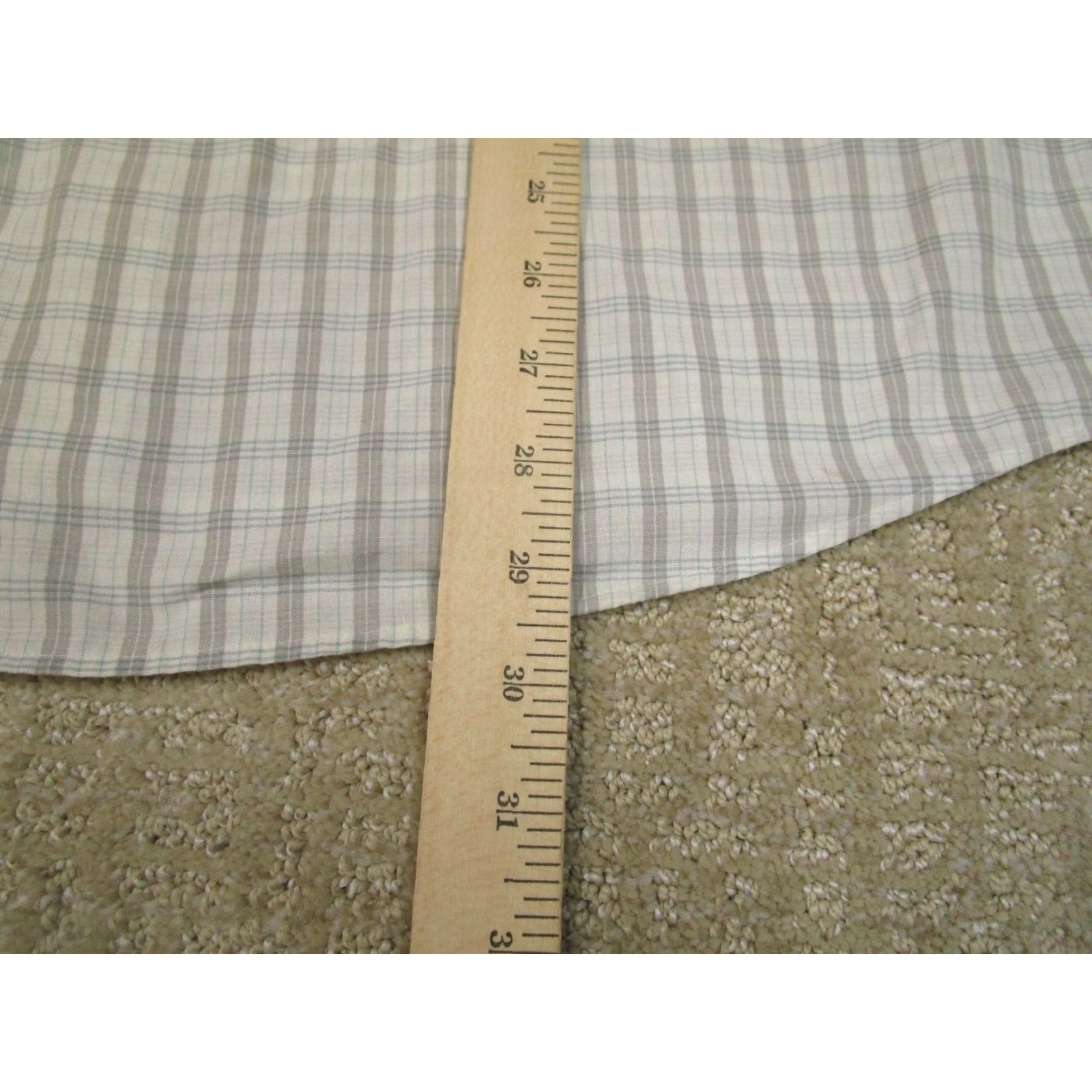Howler Brothers Howler Brothers Shirt Men L White Plaid Performance Long Sleeve Button Down Size US L / EU 52-54 / 3 - 7 Thumbnail