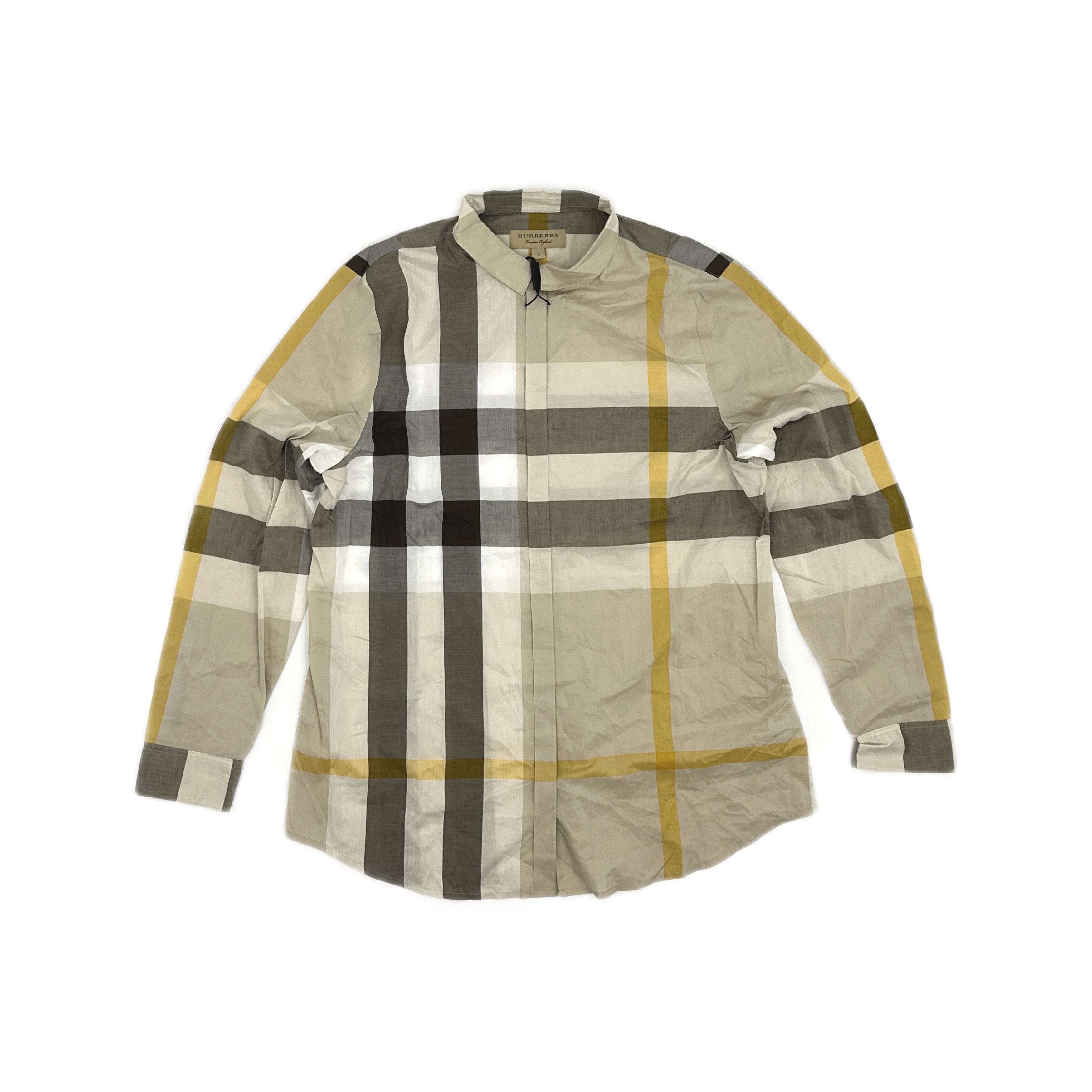 Burberry Burberry Classic Check Button Up Shirt L Size L / US 10 / IT 46 - 1 Thumbnail