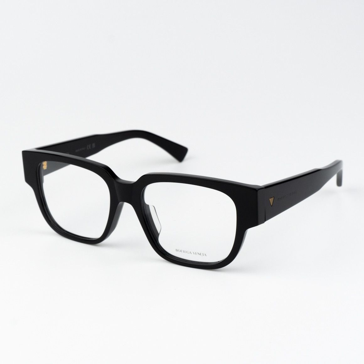 Bottega Veneta NEW Bottega Veneta BV1289O 001 Black Square Women Eyeglasses Size ONE SIZE - 4 Thumbnail