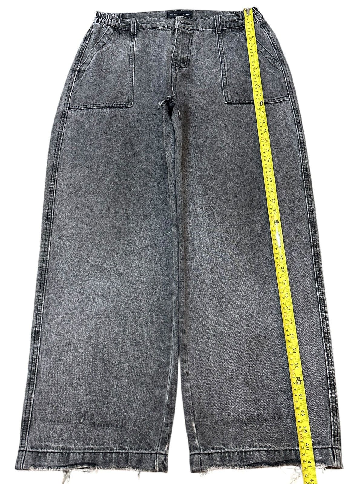 Fubu Vintage Japanese Brand Faded Wash Style Hip Hop Baggy Jeans Size US 33 - 12 Thumbnail