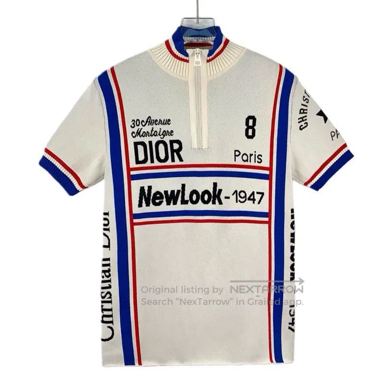 Dior Dior 22 colour-blocked logo letter inlaid half-zipper shor Size XS / US 0-2 / IT 36-38 - 1 Thumbnail
