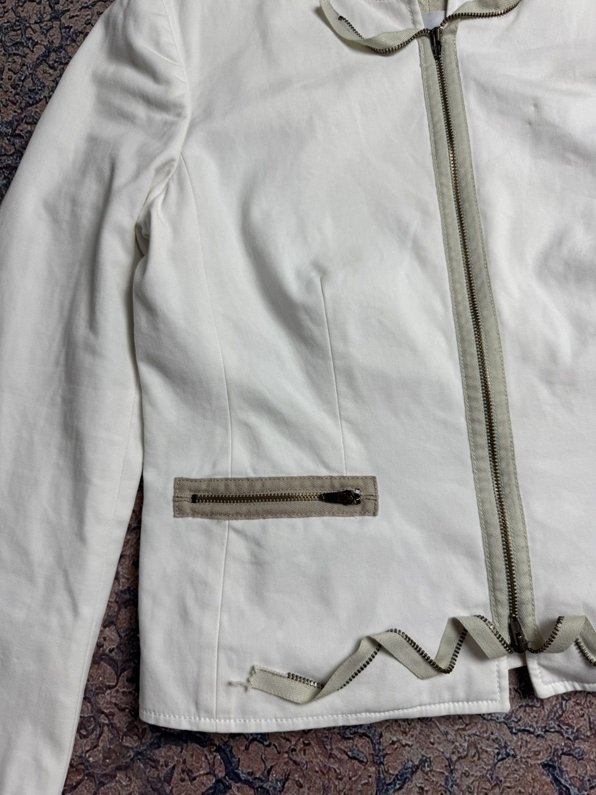 Moschino MOSCHINO CHEAPANDCHIC CROPPED JACKET Size M / US 6-8 / IT 42-44 - 3 Thumbnail