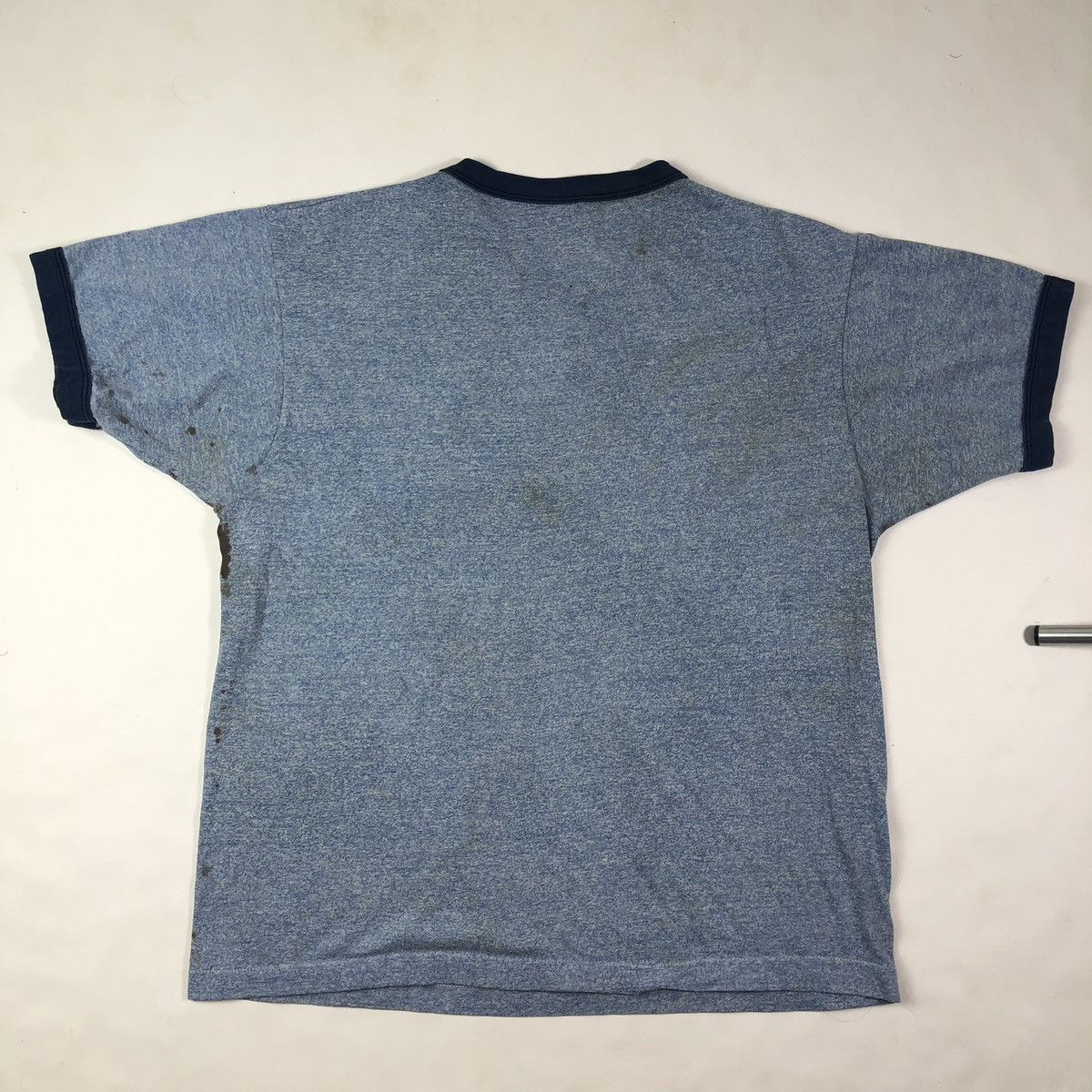 Vintage Vintage 80s Ship Nautical Distressed Ringer T-Shirt Size US S / EU 44-46 / 1 - 3 Thumbnail