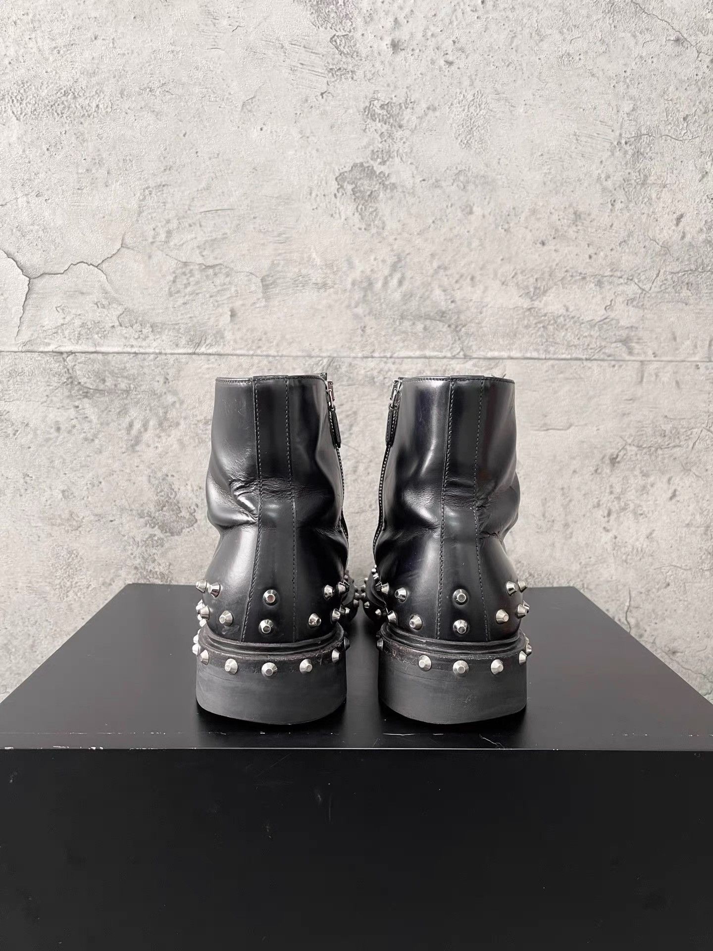 Prada Prada Frankenstein Studded Derby Chelsea Boots K34 Size US 6.5 / EU 39-40 - 7 Thumbnail