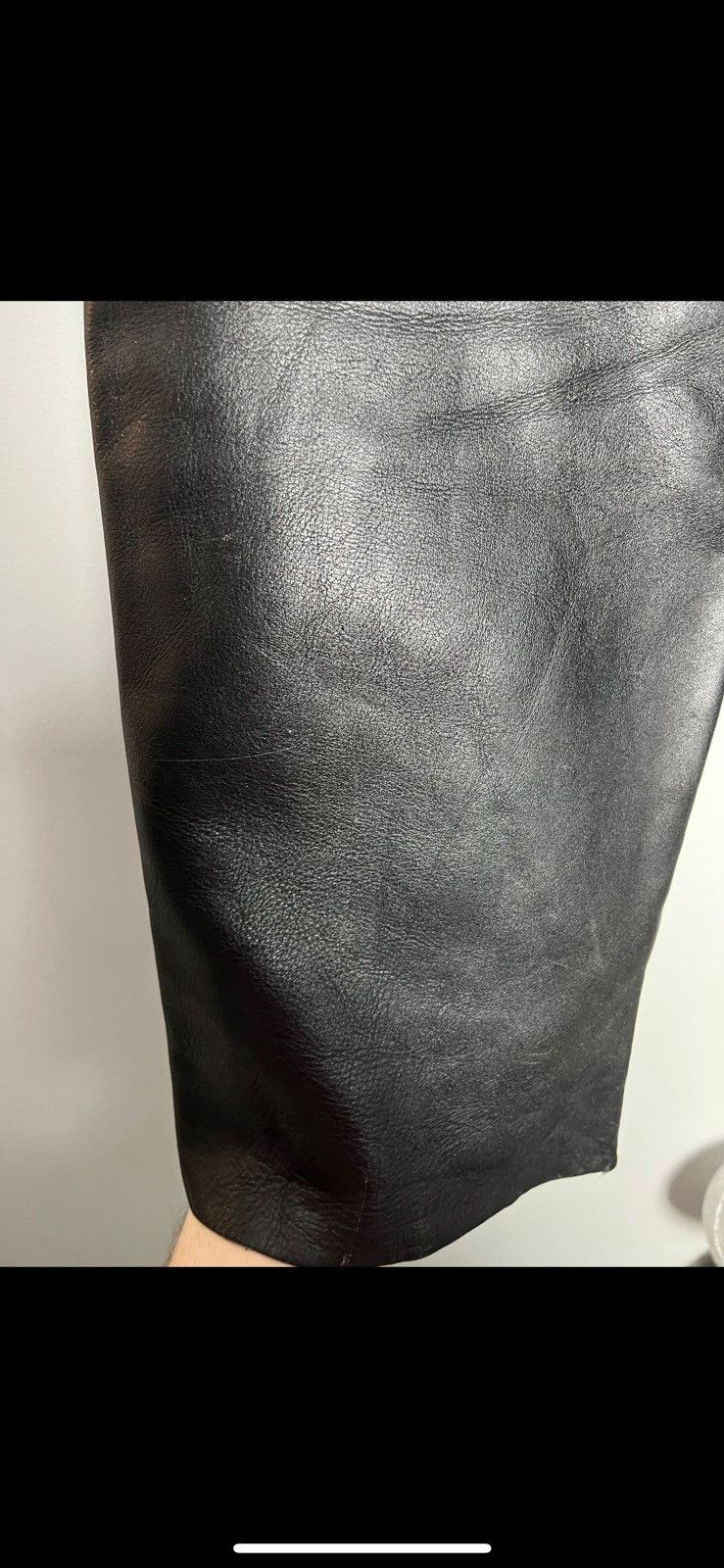 Leather Vintage leather pants motorcycle y2k Size US 28 / EU 44 - 16 Thumbnail