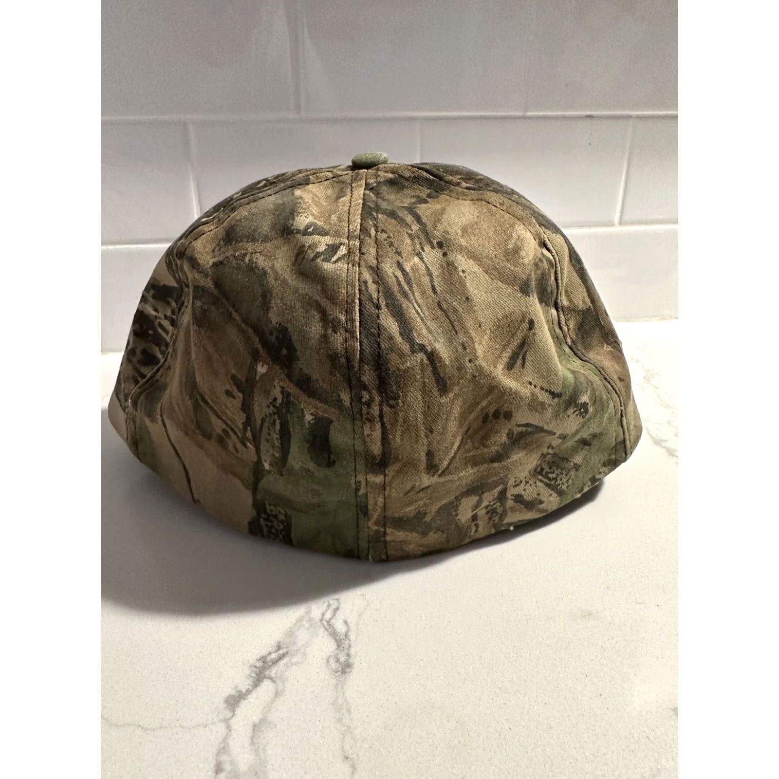 Vintage VINTAGE Gore-Tex Waterproof Hat Camo Hunting Cap Made USA Whitewater Outdoors L Men Baseball Cap USA Mens Cap Size ONE SIZE - 4 Thumbnail