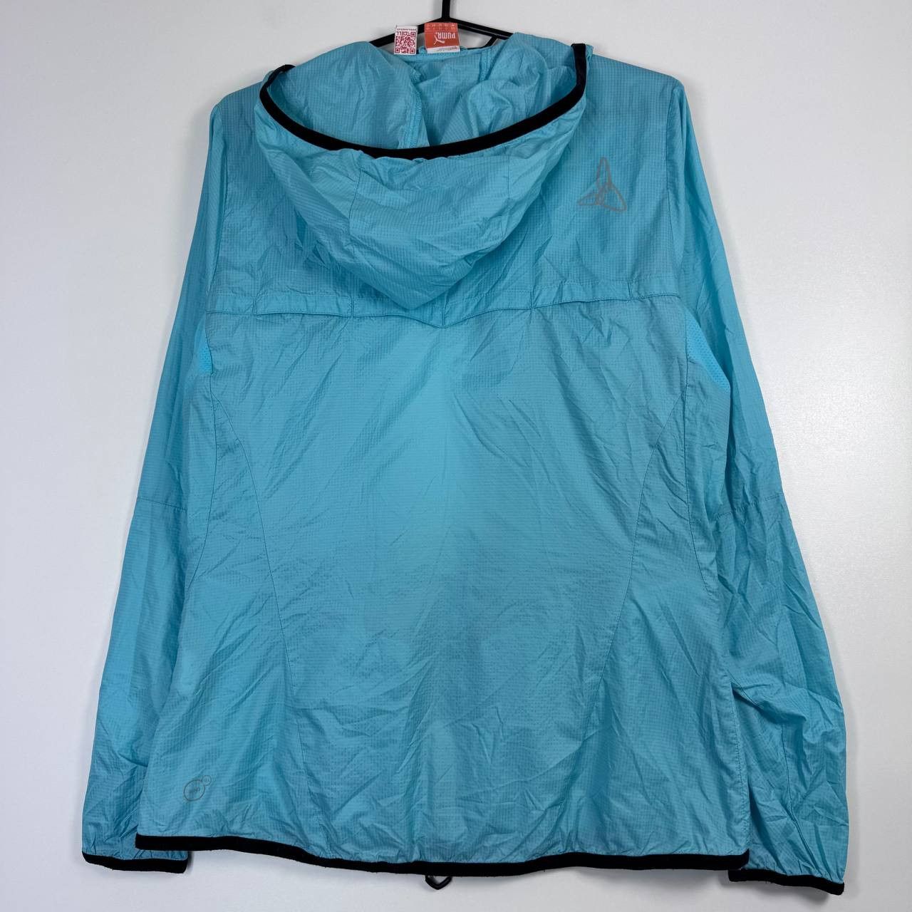Puma Puma Lightweight Jacket Blue Hooded Full Zip Womens Size M Size M / US 6-8 / IT 42-44 - 12 Thumbnail