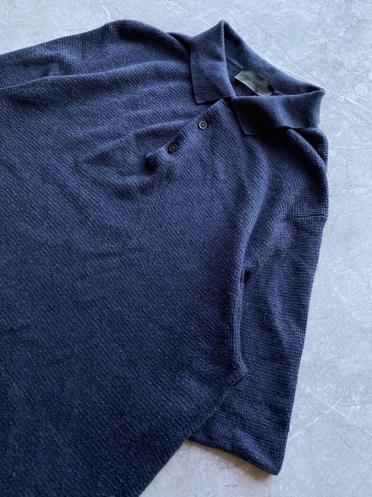 Iris von Arnim Rare Iris von Arnim Uomo Relaxed Long Polo Made in Italy Size US L / EU 52-54 / 3 - 4 Thumbnail