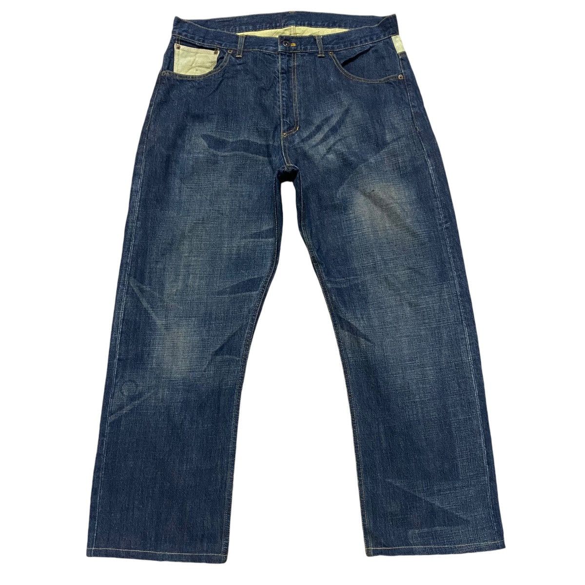 Engineered Garments 'HEARTS OF DIXIE' Cootie Denim Jeans Leather Pocket Size US 34 / EU 50 - 2 Thumbnail