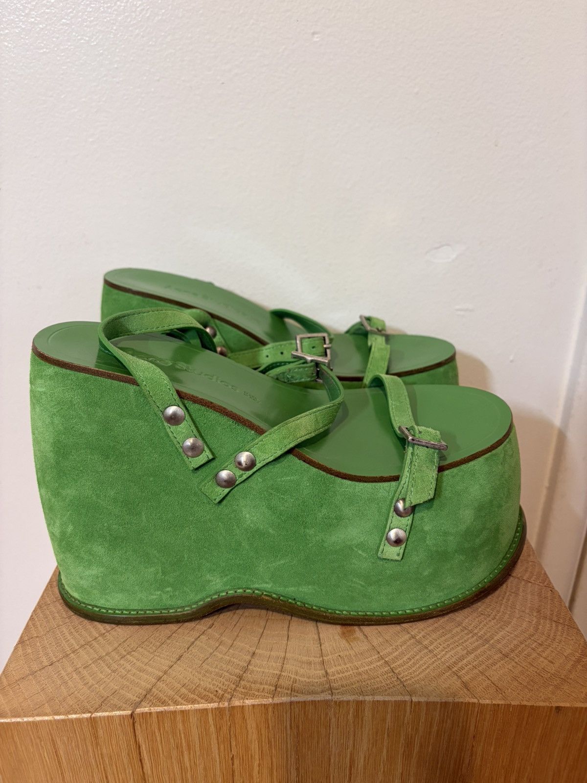 Acne Studios Acne Studios SS22 Platform Sandal Size US 7 / IT 37 - 3 Thumbnail