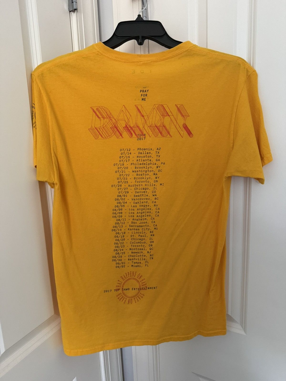 Kendrick Lamar Kendrick Lamar DAMN tour t shirt Size US M / EU 48-50 / 2 - 2 Thumbnail