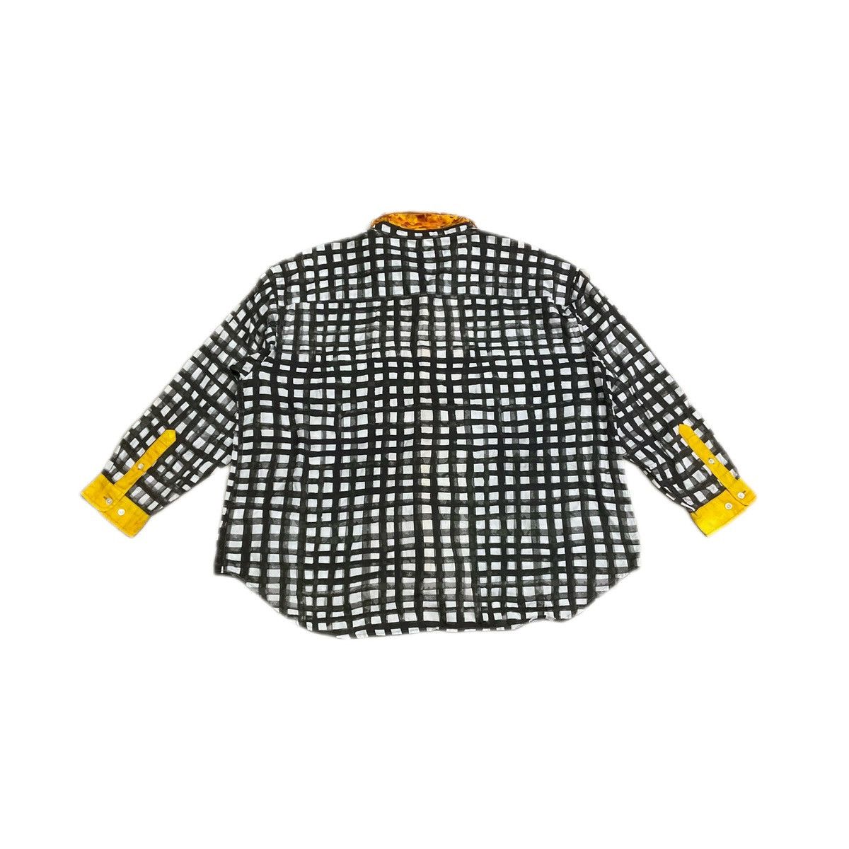 Issey Miyake 🔥Niko And Tsumori Chisato Check Leopard Shirt Oversized Size US XL / EU 56 / 4 - 11 Thumbnail