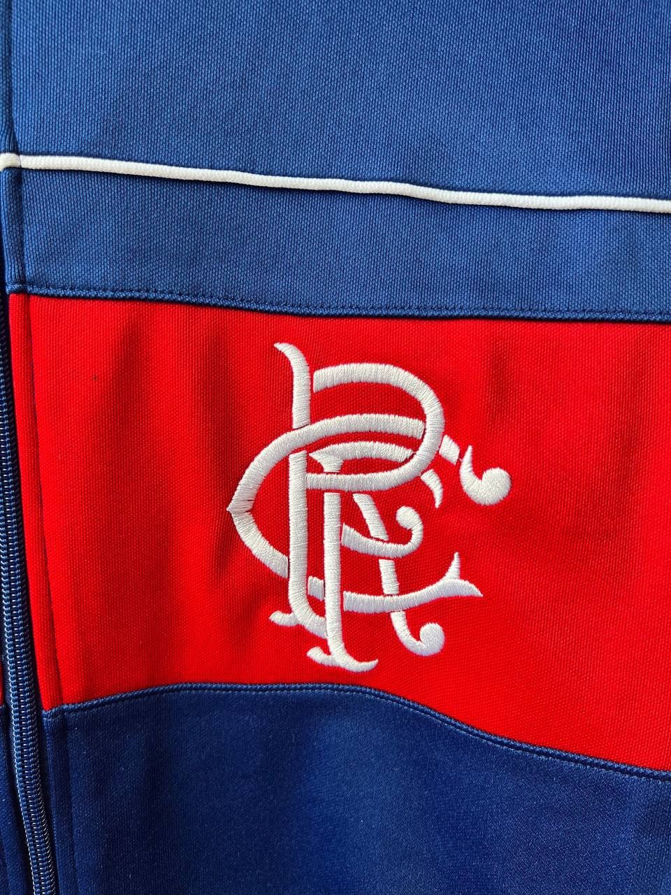 Vintage 1980’S GLASGOW RANGERS REMAKE ZIP SOCCER FOOTBALL JACKET L Size US L / EU 52-54 / 3 - 4 Thumbnail