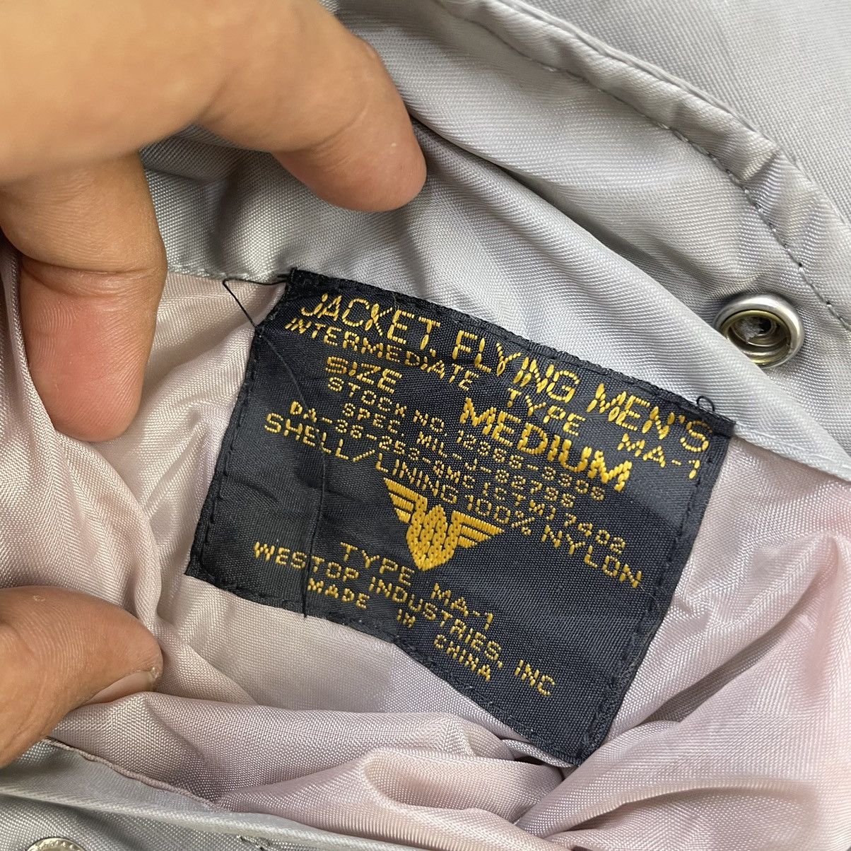 Japanese Brand × Vintage Vtg Japanese Brand Team Ridoh Eight Bomber Ma 1 Jacket Size US M / EU 48-50 / 2 - 9 Thumbnail