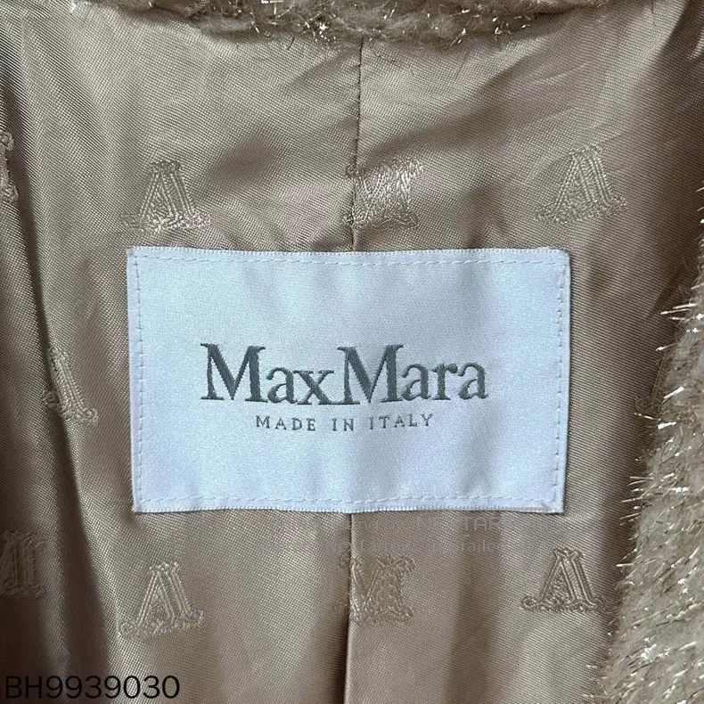 Max Mara Max Mara Gold thread teddy coat Size S / US 4 / IT 40 - 4 Thumbnail