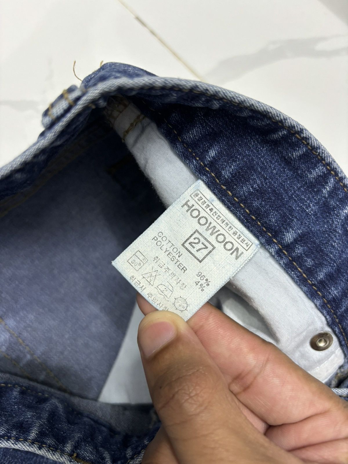 Yohji Yamamoto Vintage Flared Bootcut Jeans Yohji Yamamoto Style Size 27" / US 4 / IT 40 - 11 Thumbnail