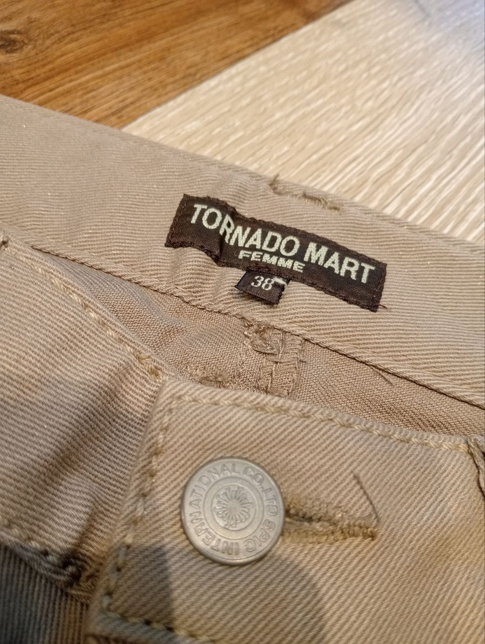 Tornado Mart TORNADO MART FEMME STRETCH FLARED PANTS Size 29" - 7 Thumbnail
