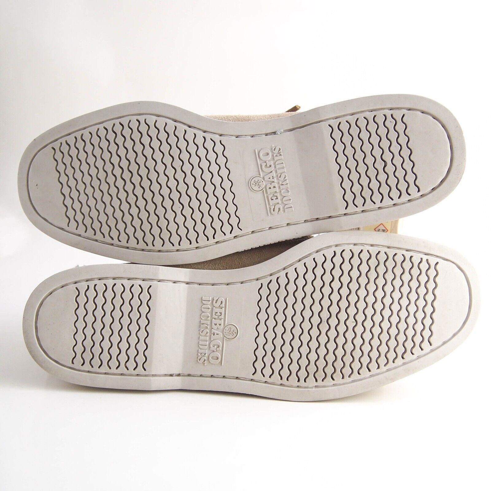 Sebago Sebago DockSides Boat Shoes Beige Suede Mens EU 42.5 US 9 R Size US 9 / EU 42 - 6 Thumbnail